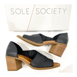 Sole Society leather heels